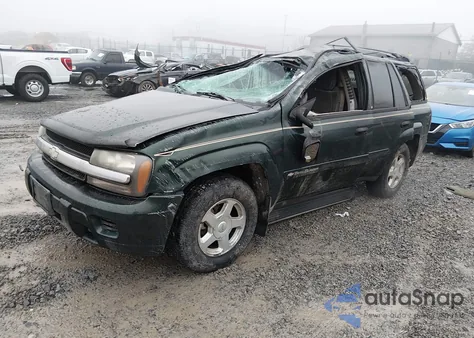 2002 Chevrolet Trailblazer Ls z USA, uszkodzony, nr VIN 1GNDT13S722512509